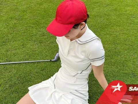 Hiền Hồ tái xuất sau vụ 'anh em nương tựa nhau', khoe ảnh đi đánh golf nóng bỏng