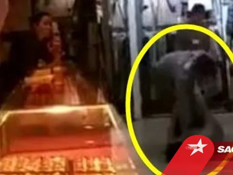 Cô gái tát bạn trai giữa chợ vì đòi mua váy không được, anh chàng 'điên máu' làm một việc
