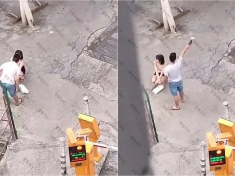 Bị người đàn ông dùng dép đánh vào mặt đuổi đi, thái độ của cô gái gây sửng sốt đến khó hiểu