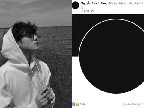 Sơn Tùng bất ngờ đổi loạt ảnh đại diện trên trang cá nhân về màu đen, chuyện gì xảy ra vậy?