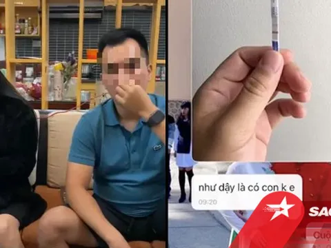 Chồng ngoại tình với đồng nghiệp của vợ, còn 'mặt dày' gửi ảnh que thử thai 'tiểu tam' để khiêu khích