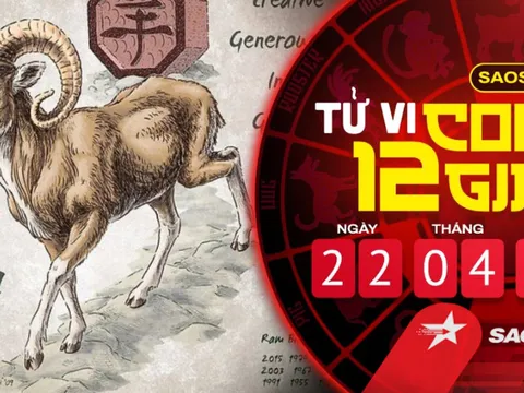 Tử vi hôm nay thứ 6 ngày 22/4/2022 của 12 con giáp: Mùi dễ gặp rủi ro trong công việc