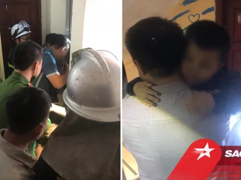 Cháu bé 4 tuổi rơi xuống hố thang máy và giây phút nghẹt thở cứu 2 người mắc kẹt bên trong