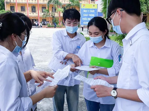 Đăng ký dự thi tốt nghiệp THPT 2022 trực tuyến từ ngày 4/5