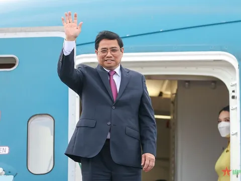 Thủ tướng lên đường dự HNCC đặc biệt ASEAN - Hoa Kỳ