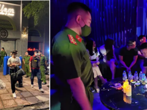 10 nam thanh nữ tú dương tính với chất ma tuý tại quán bar Pub Mlem