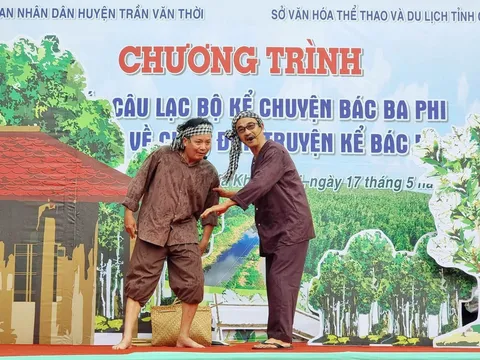 Cà Mau: Ra mắt Câu lạc bộ kể chuyện Bác Ba Phi