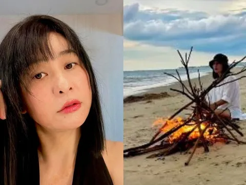 Cát Phượng lộ diện sau tuyên bố chia tay Kiều Minh Tuấn: Khuôn mặt mệt mỏi, tiều tụy đi trông thấy