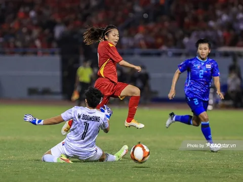 Tuyển nữ Việt Nam đánh bại Thái Lan vô địch SEA Games 31: Tuyệt vời, các cô gái vàng!
