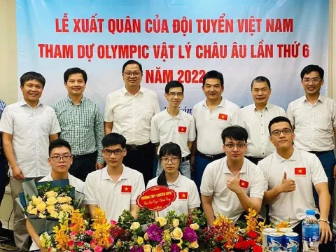 Học sinh của Việt Nam giành 3 huy chương Olympic Vật lý châu Âu