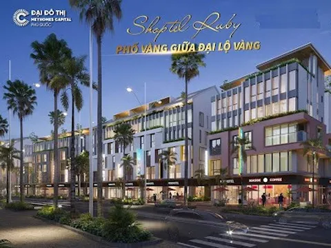 Vì sao nhà đầu tư yêu thích Shoptel Meyhomes Capital Phú Quốc?