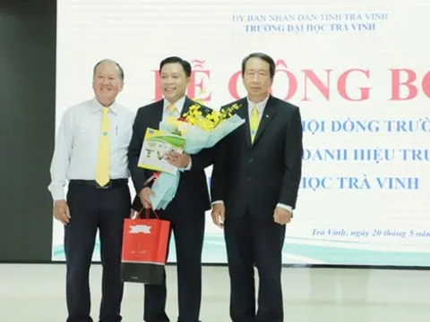 Trường Đại học Trà Vinh có tân Hiệu trưởng