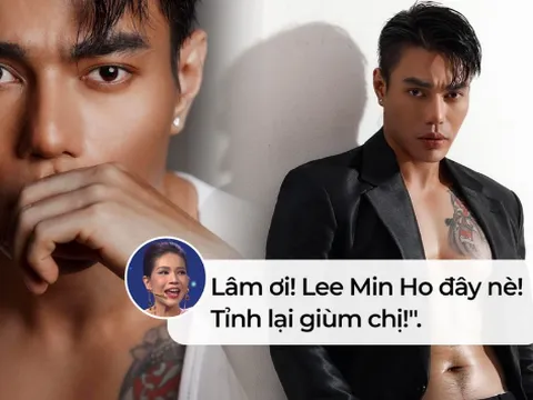 Lê Dương Bảo Lâm liên tục so sánh mình với nam thần Kbiz, Khả Như nhắn nhủ: 'Tỉnh lại giùm chị'