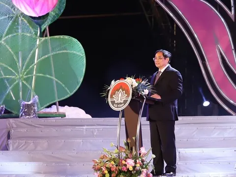 Thủ tướng Phạm Minh Chính dự lễ Kỷ niệm 65 năm ngày Bác Hồ về thăm Hà Tĩnh