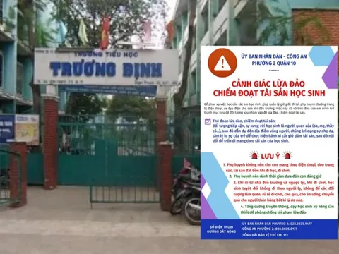Vừa tan trường, học sinh lớp 5 bị một phụ nữ lừa 'lột sạch' nữ trang và điện thoại