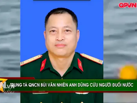 Cứu trẻ đuối nước trên biển Phú Quốc, Trung tá quân đội anh dũng hy sinh