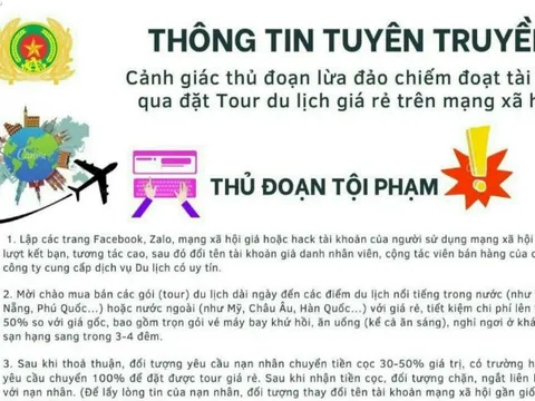 Cảnh báo lừa đảo tour du lịch giá rẻ