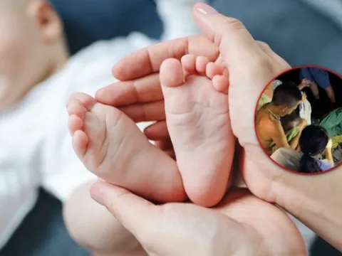 Vợ trở dạ, chồng trực tiếp đỡ đẻ cho vợ sinh con ngay bên đường trong đêm