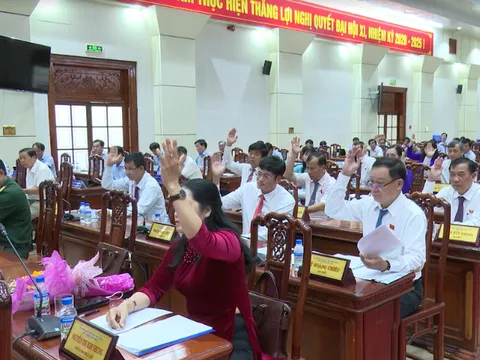 Kỳ họp thứ 5 HĐND tỉnh Tiền Giang khóa X: Bầu Phó Chủ tịch UBND tỉnh