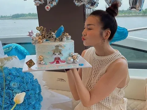 Thanh Hằng mừng sinh nhật trên du thuyền sang chảnh, diện mạo tuổi 39 trẻ trung bất ngờ