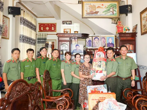 TP Cần Thơ: Công an thành phố đời đời nhớ ơn các thương binh, liệt sĩ