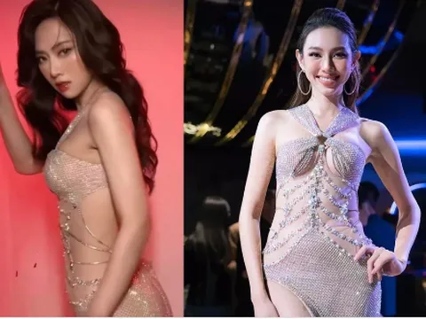 Lê Bống lại 'mạo hiểm' diện váy cắt xẻ của Thùy Tiên, kết quả gây bất ngờ