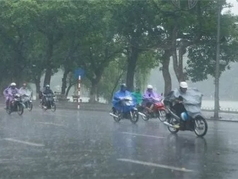 Dự báo thời tiết ngày 6/8: Bắc Bộ và Trung Bộ mưa rào và dông