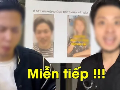 Dân mạng xôn xao quán ăn dán ảnh miễn tiếp với 2 TikToker chuyên review đồ ăn