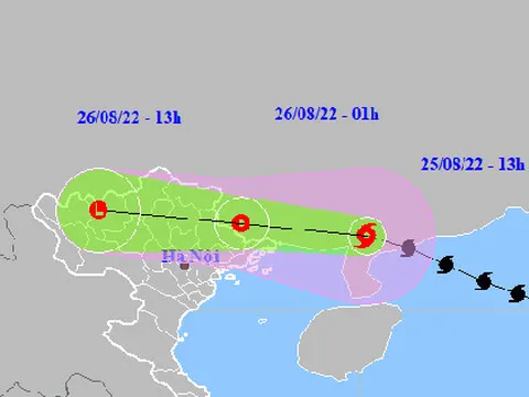 Bão số 3 đã đi vào Trung Quốc, cảnh báo miền Bắc mưa to đến rất to