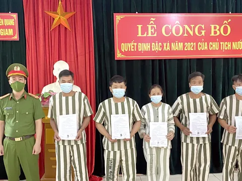 Chủ tịch nước ân giảm án tử hình cho 10 bị án