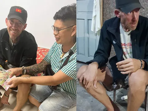 Thấy ông Tây bị mất ví, ngủ lề đường, chàng trai Phú Yên hành động 'nghĩa hiệp' giữa đêm