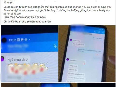 Vụ 'lòng xào dưa 30k' lại rầm rộ thêm tin nhắn 'thích lạc luộc' với nội dung gây sốc