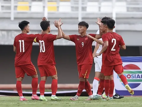 Việt Nam thắng đậm 5-1 ở trận ra quân vòng loại U20 châu Á 2023