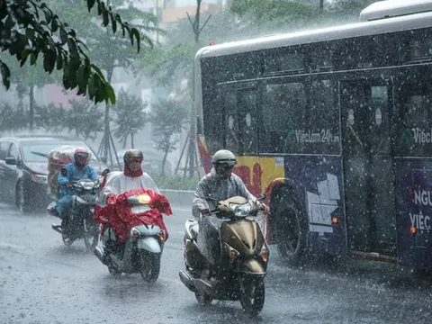 Dự báo thời tiết ngày 20/9: Chiều tối nay, nhiều nơi trên cả nước mưa rào và dông