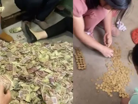 Cụ bà qua đời để lại cả tủ tiền cho con cháu 'đếm mệt nghỉ'