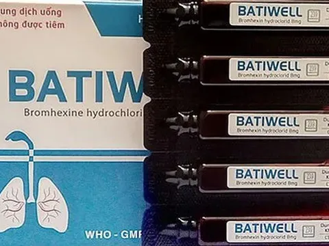 Vi phạm chất lượng mức độ 2, thuốc Batiwell bị thu hồi toàn quốc
