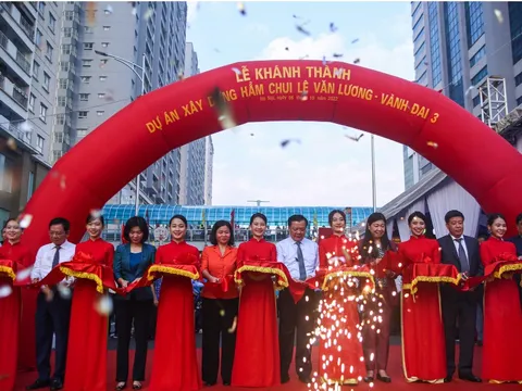Chính thức thông xe hầm chui Lê Văn Lương với kỳ vọng xóa bỏ "điểm nóng" ùn tắc