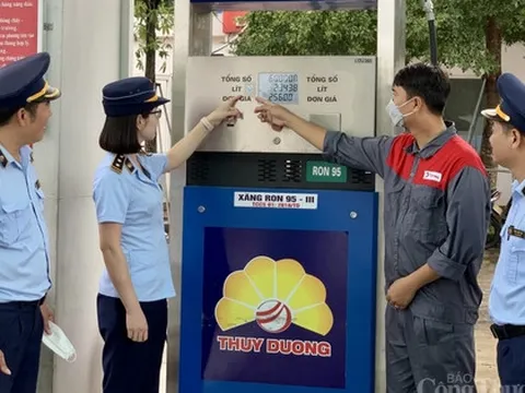 Kiểm tra, giám sát hệ thống kinh doanh xăng dầu; xử lý nghiêm các trường hợp vi phạm