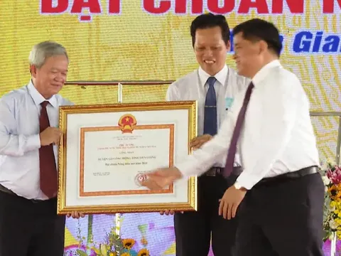 Tiền Giang: Gò Công Đông hướng đến huyện nông thôn mới nâng cao