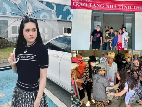 Đoàn Di Băng tiếp tục chi tiền khủng làm từ thiện ở miền Trung