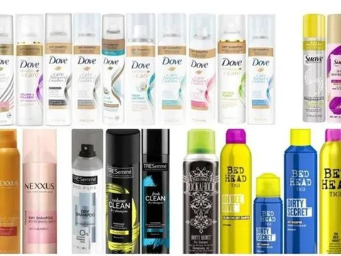 Unilever thu hồi Dove và dầu gội khô do chứa hóa chất gây ung thư
