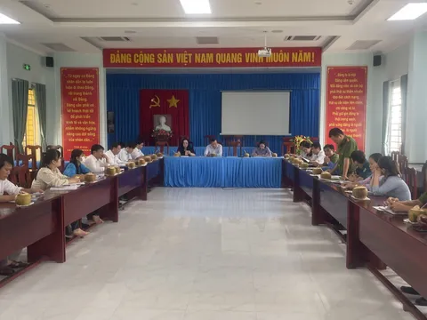 “Viện Kiểm sát và Công an huyện Tân Phú Đông đã có sự phối hợp chặt chẽ trong quá trình thực hiện tố tụng hình sự…”