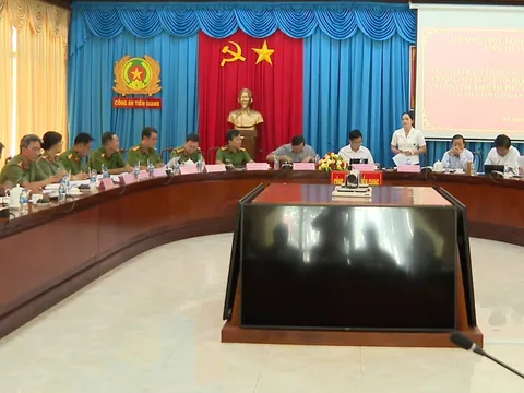 Tiền Giang: Lực lượng công an luôn nêu cao tinh thần trách nhiệm, hoàn thành nhiệm vụ