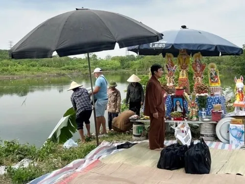 Sau khi phát hiện thi thể trên sông Tô Lịch, Công an lấy mẫu xét nghiệm ADN cha mẹ Hải Như