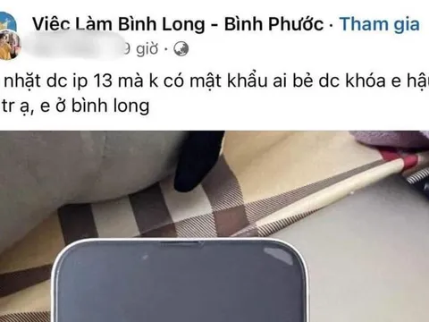 Cô gái nhặt được iPhone13 cương quyết không trả, cư dân mạng khuyên ngăn hết lời