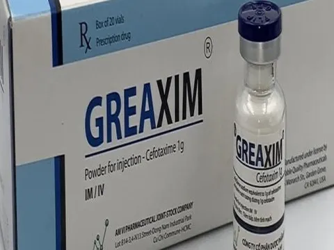 Thu hồi các lô thuốc bột pha tiêm Greaxim chưa được phép đã lưu hành