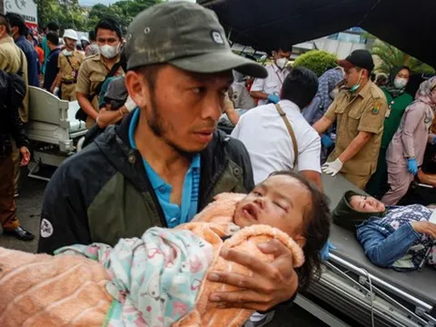 162 người thiệt mạng, 362 người bị thương sau trận động đất ở Indonesia