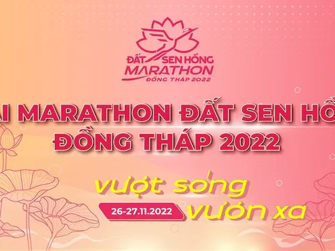 Đồng Tháp: Sắp diễn ra Giải Marathon Đất Sen hồng - Đồng Tháp năm 2022