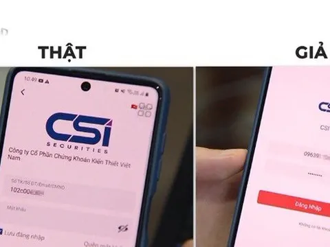 Công an cảnh báo hàng loạt trang web mạo danh công ty chứng khoán để lừa đảo, chiếm đoạt tài sản