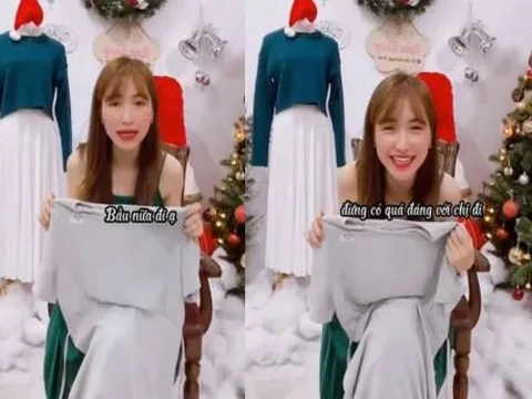 Đang bán hàng online nhưng bị dân mạng khuyên 'mang bầu lần 2', Hòa Minzy phản ứng ra sao?